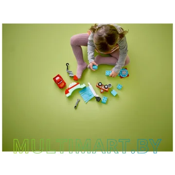 Конструктор LEGO Duplo 10996 Развлечение на автомойке Молнии Маккуина и Мэтра картинка 5